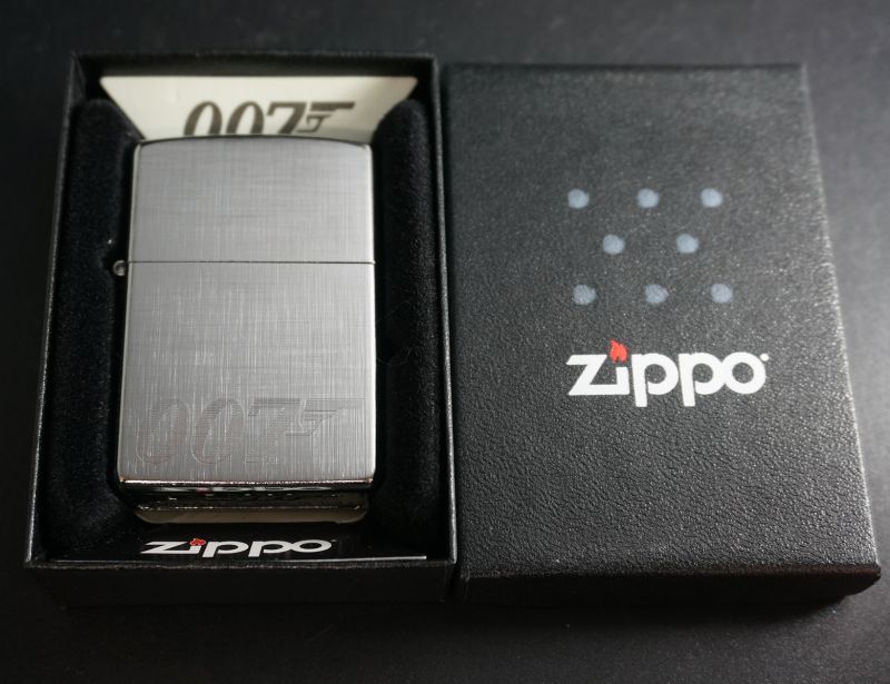 画像: zippo 007 リネンウェーヴ 2017年製造