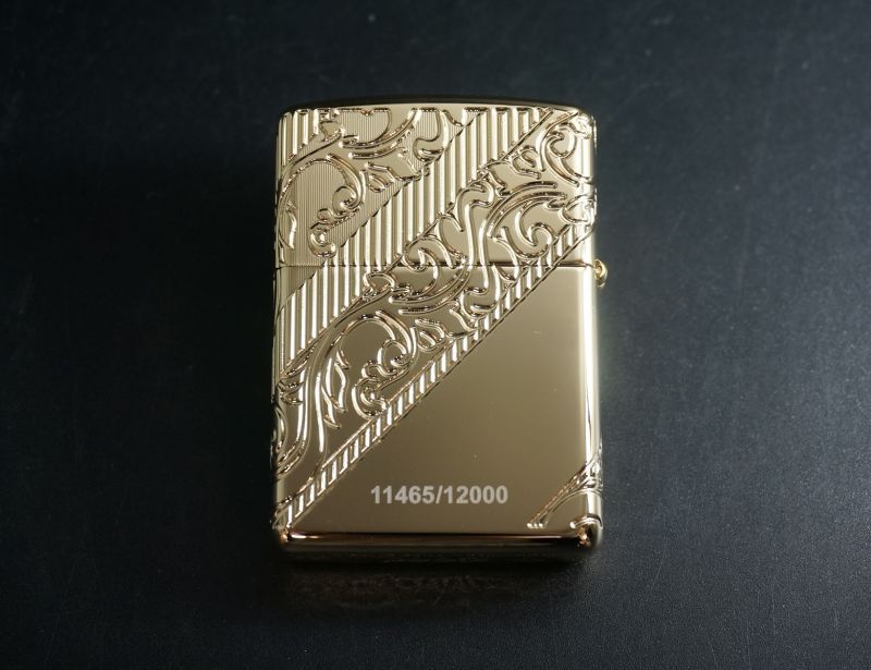 画像: zippo Gold Plated 世界限定12000個　シリアルナンバー入