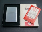 画像: zippo #200 ブラッシュ・クローム 1986年製造