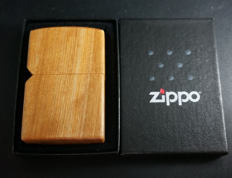 画像: zippo 木製ケース 2007年製造