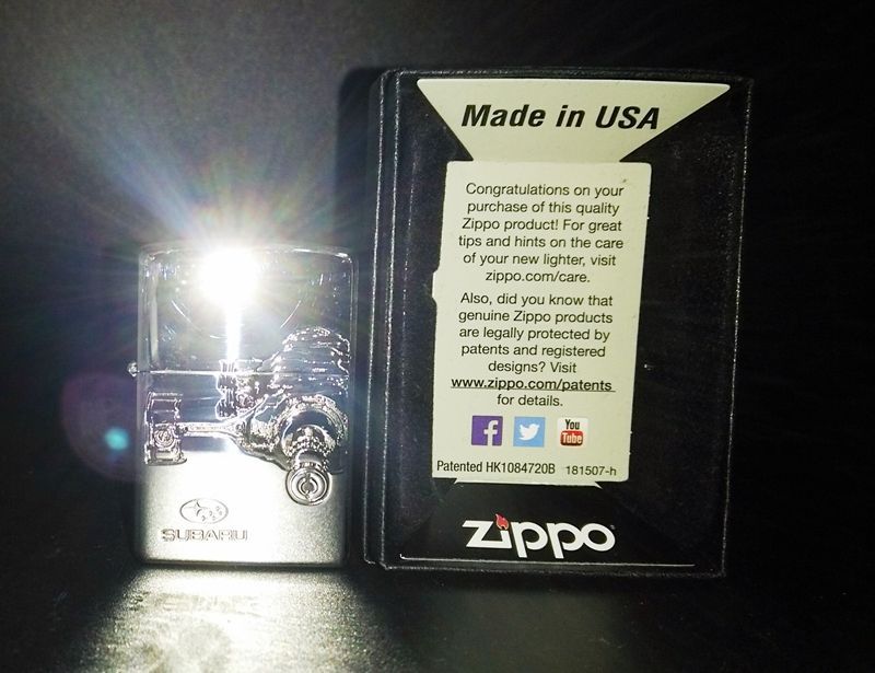 画像: zippo スバル重工業 2014年製造