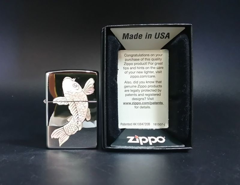 画像: zippo シェルインレイ ピンク