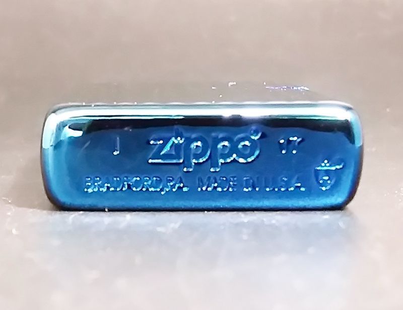 画像: zippo ARMOR チタンコーティング 2017年製造