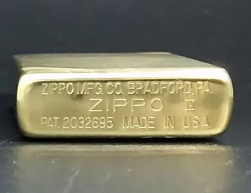 画像: zippo ヴィンテージ ブラス 1993年製造