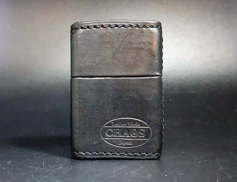 画像: zippo 牛革 2005年製造