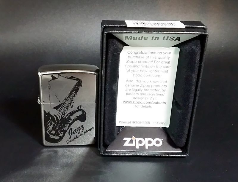 画像: zippo ジャズ 2018年製造