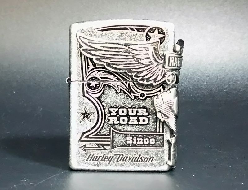 画像: zippo HARLEY-DAVIDSON 2018年製造