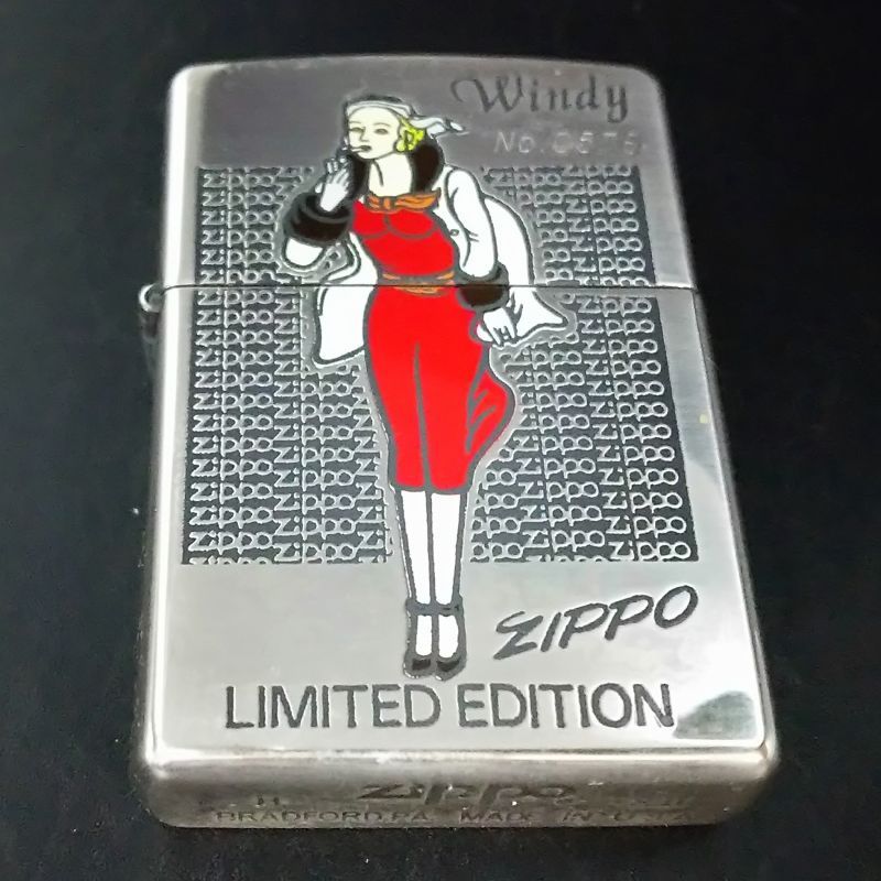 画像: zippo WINDY ピルケースセット 限定版 No.0578 1996年製造