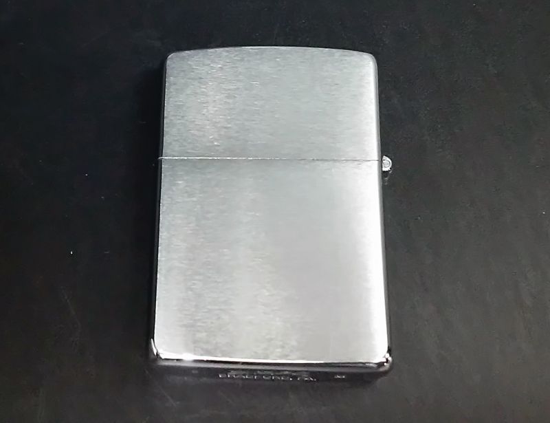 画像: zippo #200 ブラッシュクローム 1992年製造