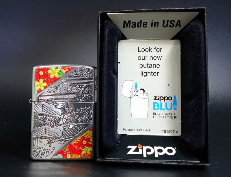 画像: zippo エッチング サイドプリント 2012年製造