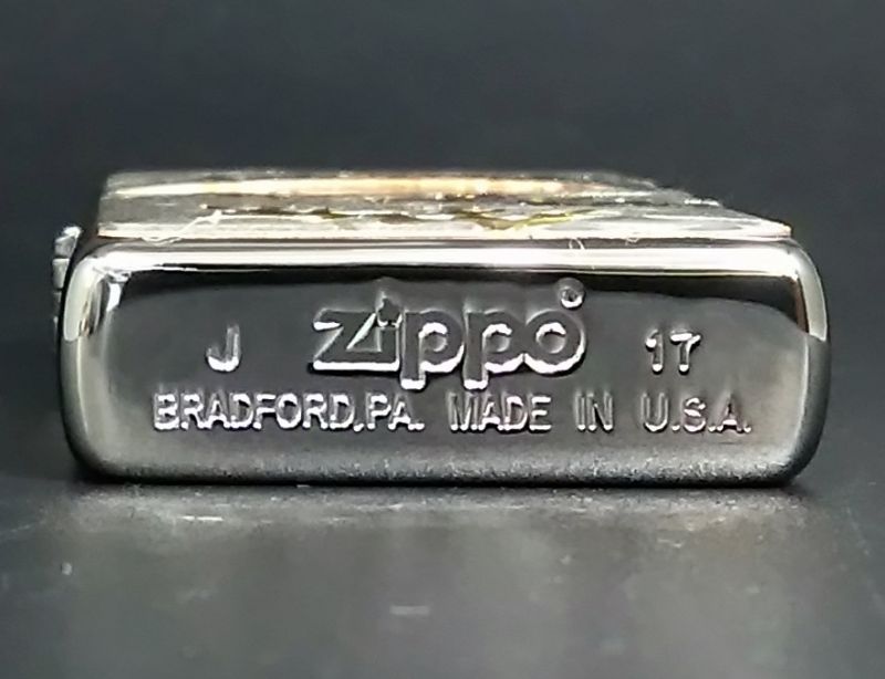 画像: zippo 電鋳板 ドラゴン2 2017年製造
