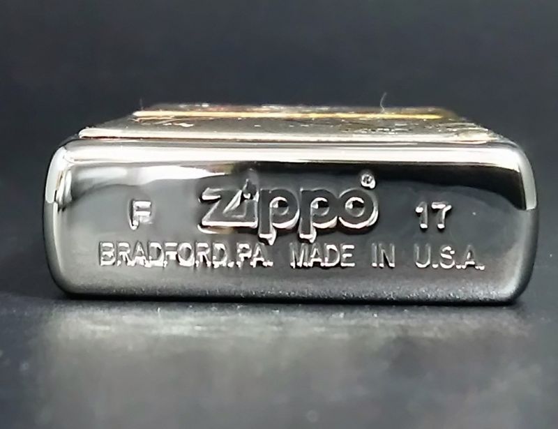 画像: zippo 電鋳板 タイガー 2017年製造