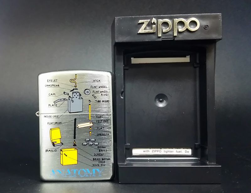 画像: zippo アナトミィー 1996年製造