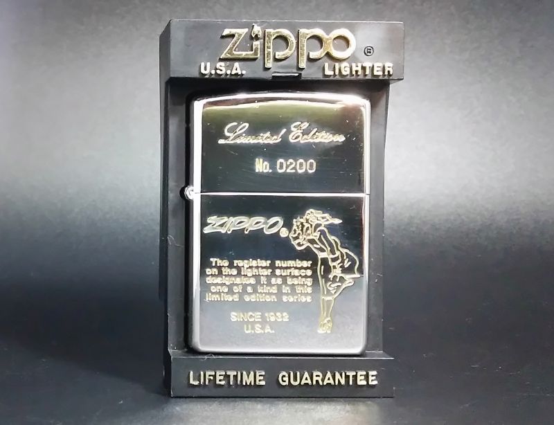 画像: zippo WINDY 限定版 No.0200 2000年製造