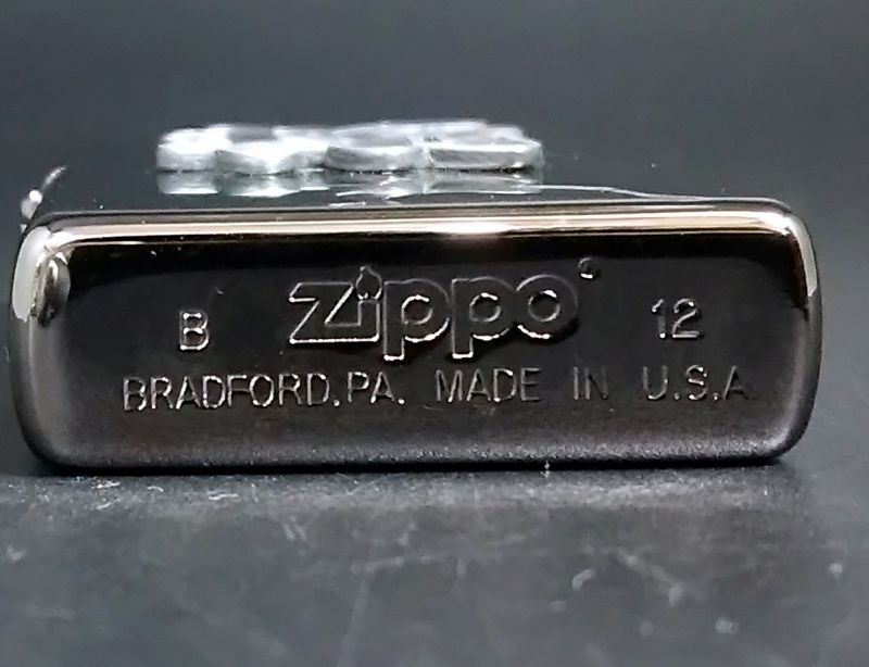 画像: zippo 斬 2012年製造