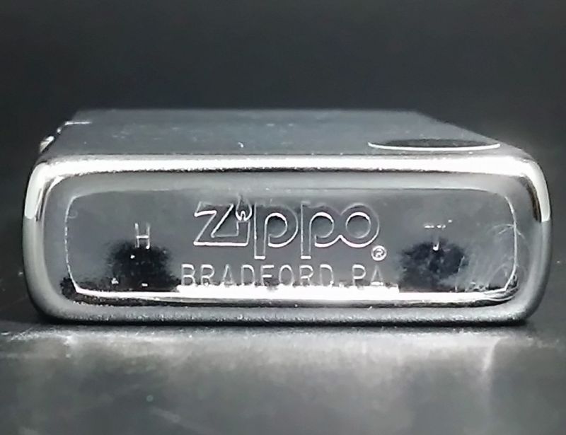 画像: zippo #200 ブラッシュ・クローム 1989年製造