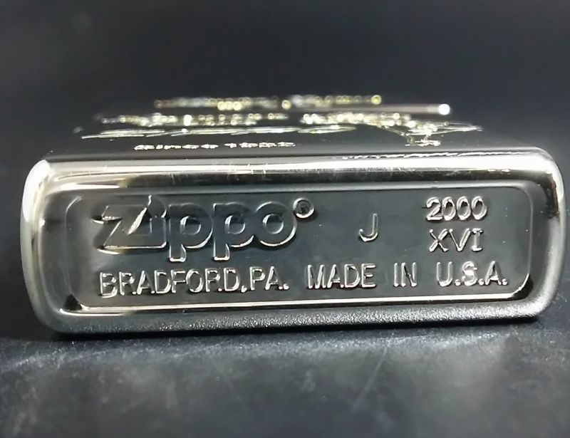 【正規品:プラチナFILLED 】2000年製造Zippo