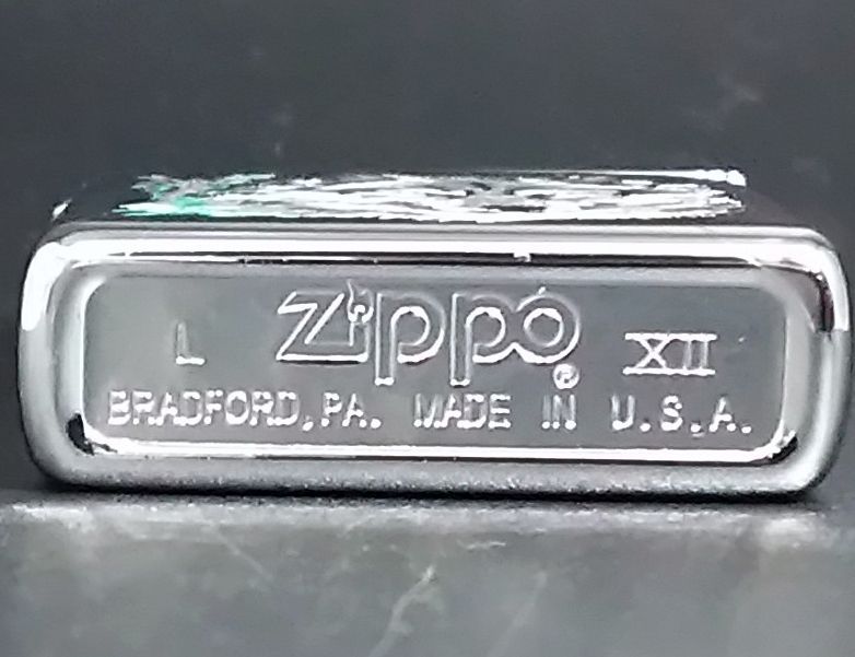 画像: zippo オオカミ エッチング・プリント #250 1996年製造 