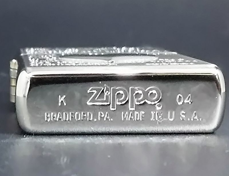 画像: zippo ハートメタル2004年製造