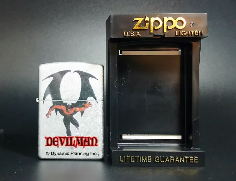 画像: zippo DEVILMAN プリントカラー バレル加工 A 1997年製造