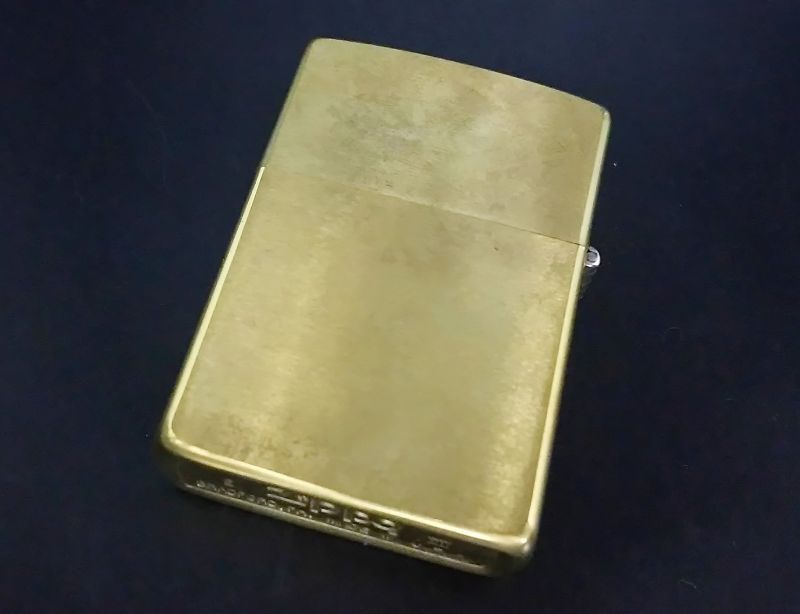 画像: zippo 真鍮無垢 1991年製造