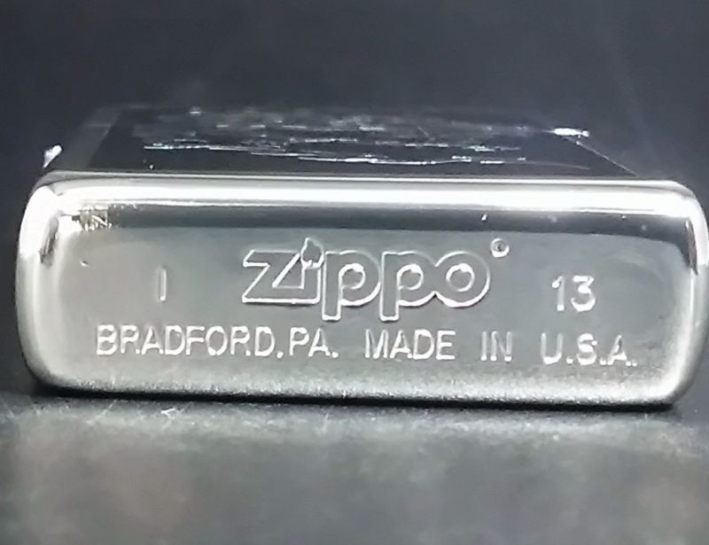 画像: zippo 龍柄 2013年製造