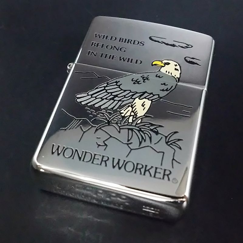 ZIPPO ライター WONDER WORKER ワンダー ワーカー 灯る カワセミ