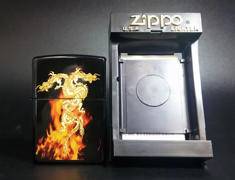 画像: zippo 双竜 2001年製造