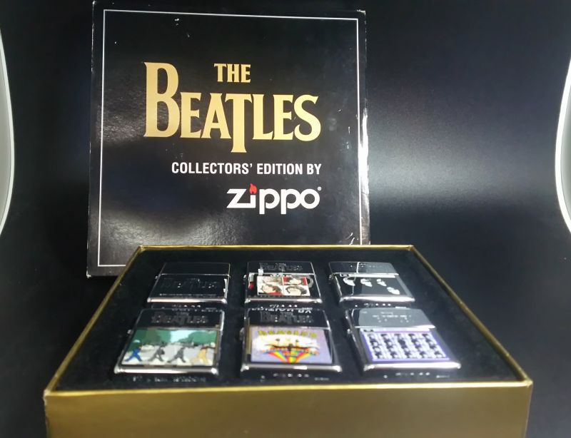 画像: zippo THE BEATLES COLLECTORS' EDITION 6個セット 1997年製造