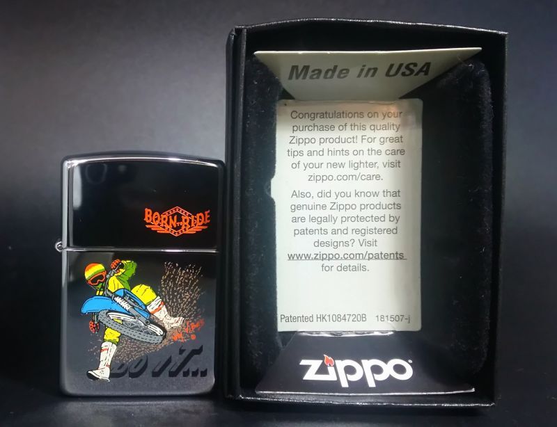 画像: zippo 柄入り 1992年製造