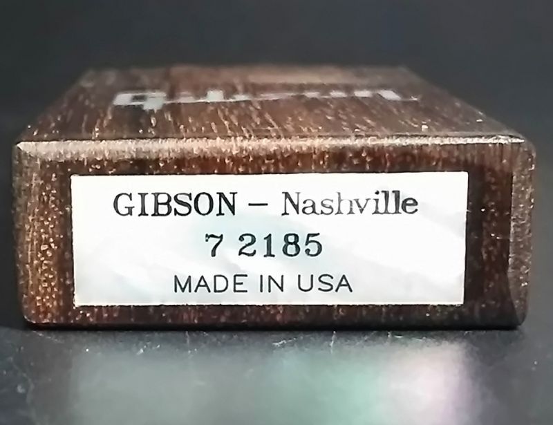 画像: zippo ギブソン 限定品 72185 ローズウッド 箱なし 1996年製造