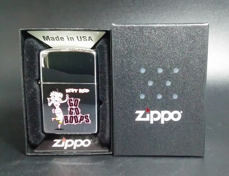 画像: zippo ベティ・ブープ（Betty Boop）GO GO BOOPS 1995年製造