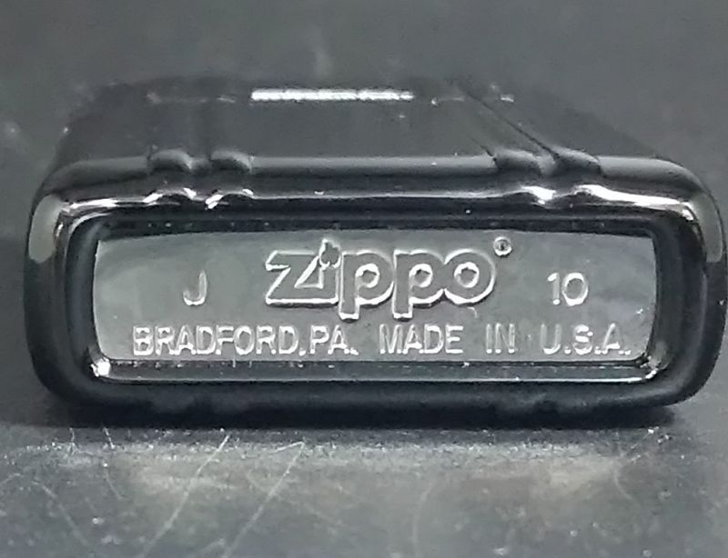 画像: zippo ZERO HALLIBURTON 2010年製造 箱アリ