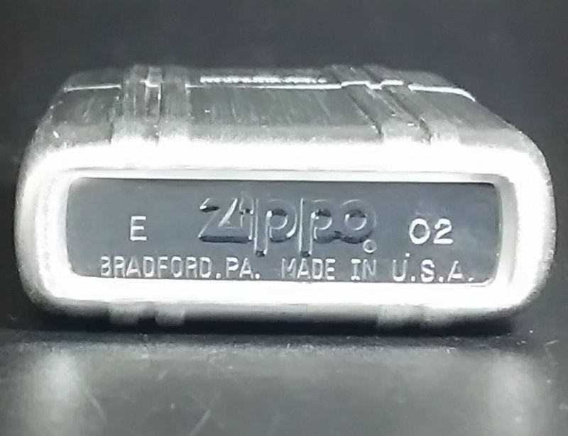 画像: zippo ZERO HALLIBURTON 2002年製造 箱なし