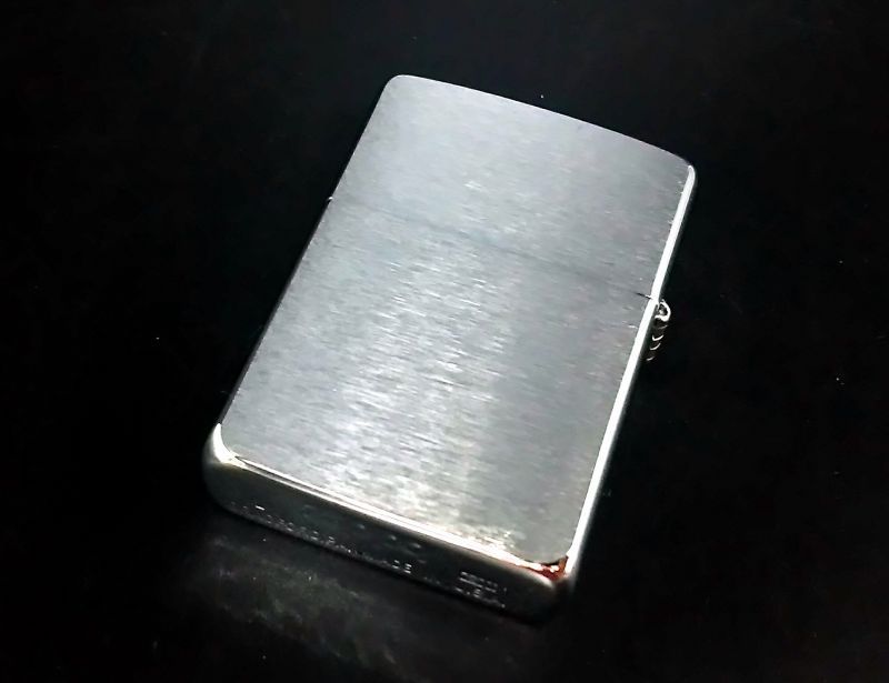 画像: zippo #200 ブラッシュクローム 1995年製造