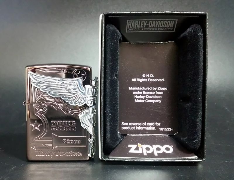 画像: zippo HARLEY-DAVIDSON 2018年製造