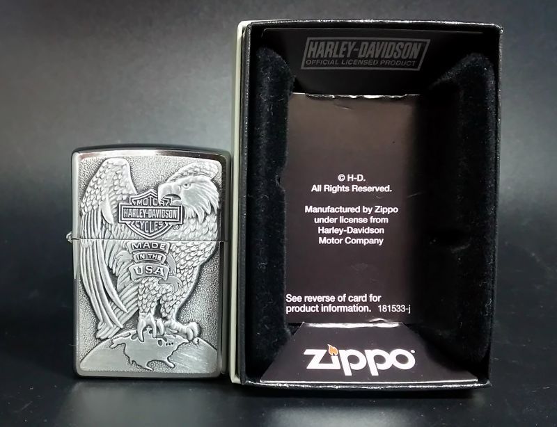 画像: zippo HARLEY-DAVIDSON 2018年製造