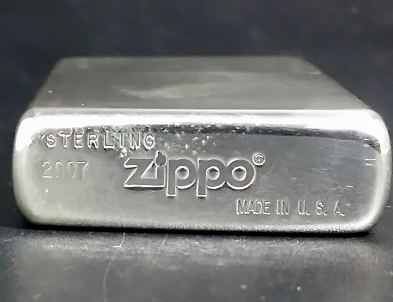画像: zippo 虎 手彫り 2007年製造