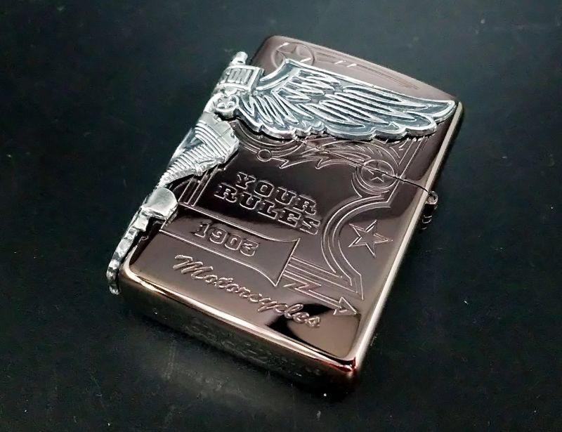 画像: zippo HARLEY-DAVIDSON 2018年製造