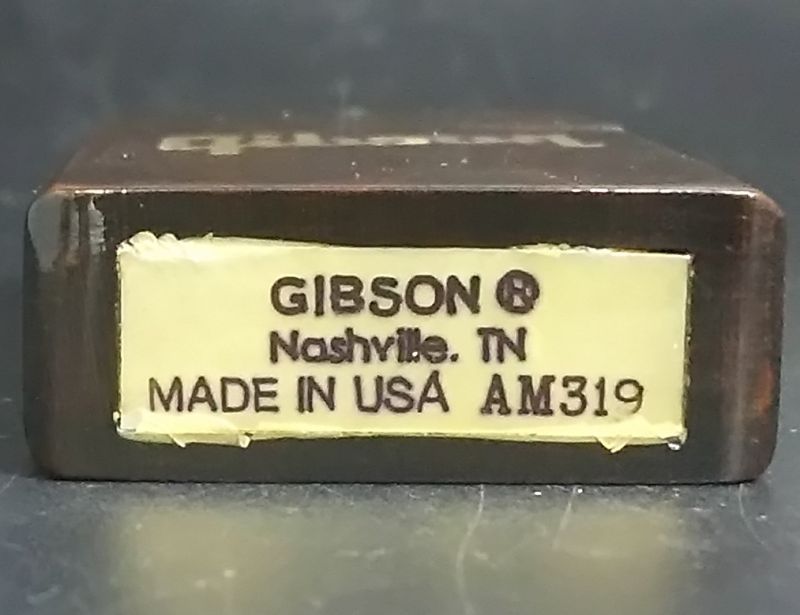 画像: zippo Gibson ギブソン メープル 説明書なし 1996年製造