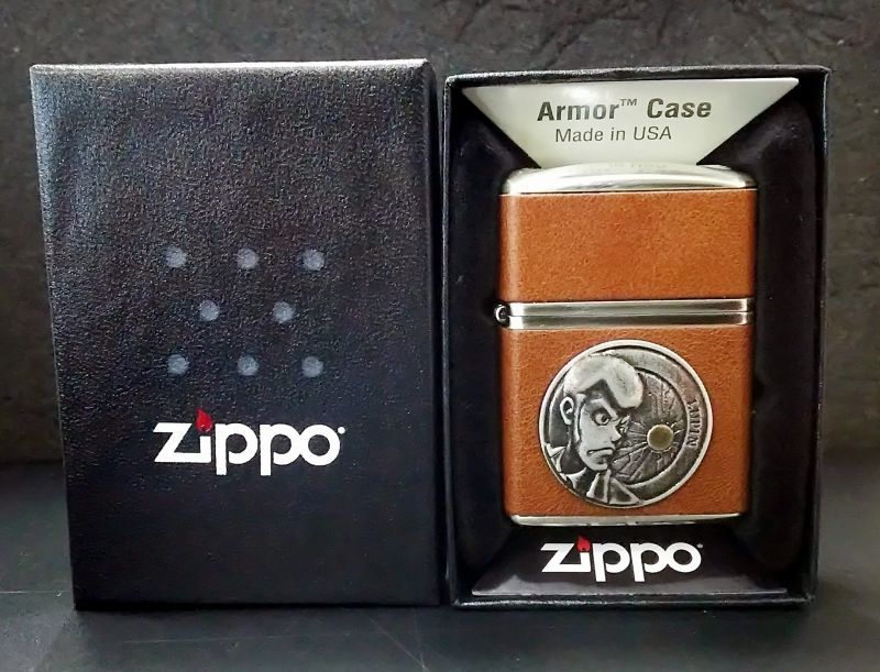 画像: zippo ルパン三世 革巻き 2019年製造