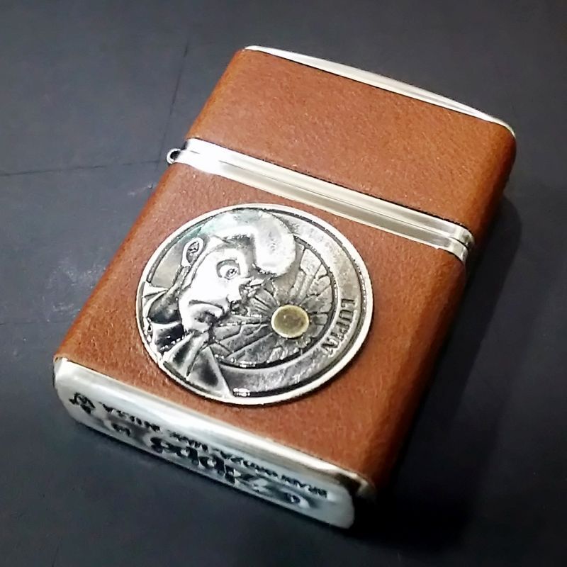 画像1: zippo ルパン三世 革巻き 2019年製造