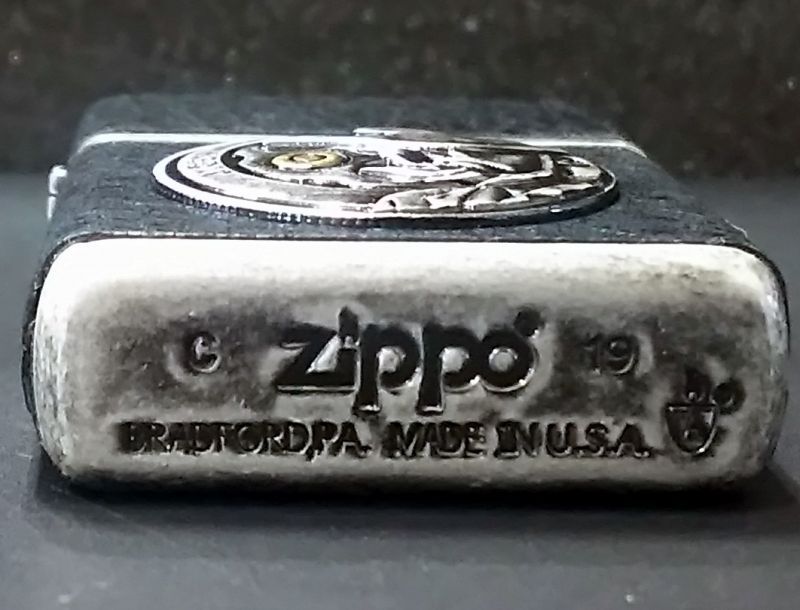 画像: zippo ルパン三世 次元 革巻き 2019年製造