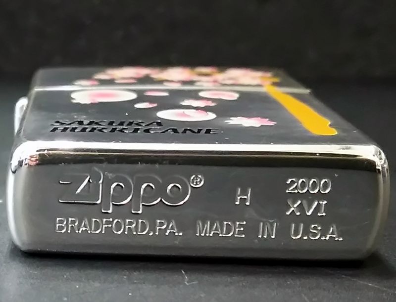 画像: zippo 桜 キズ有り 2000年製造