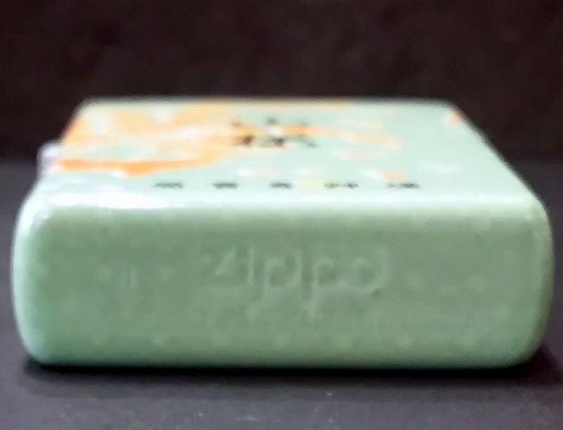 画像: zippo 古いタバコ柄 山桜 2004年製造