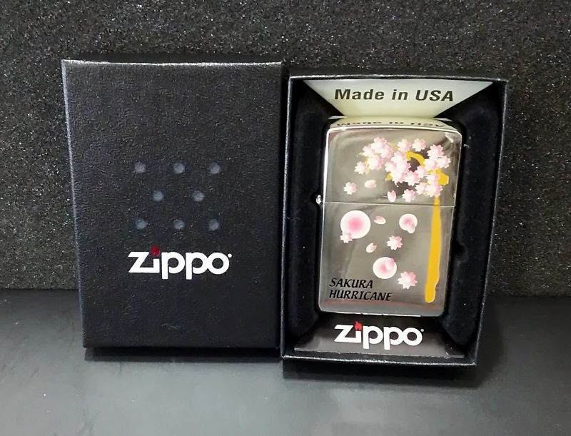 画像: zippo 桜 キズ有り 2000年製造