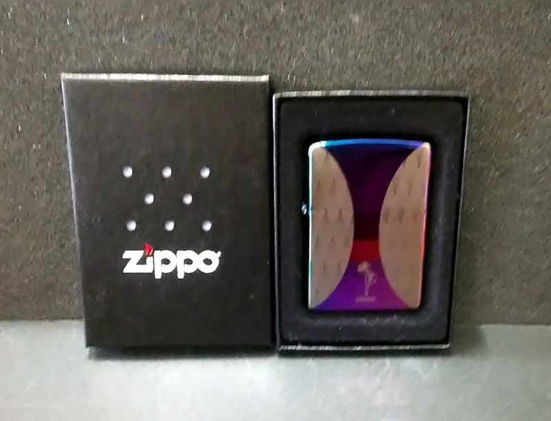 画像: zippo WINDY チタン仕上げ 2006年製造
