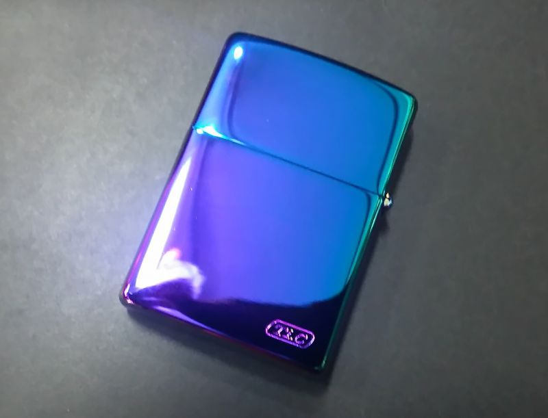 画像: zippo WINDY チタン仕上げ 2006年製造