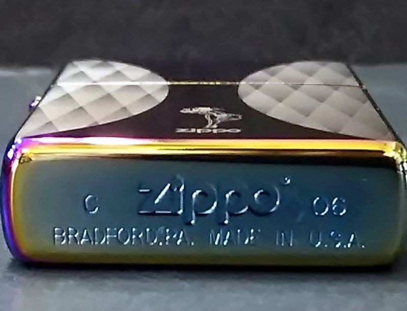 画像: zippo WINDY チタン仕上げ 2006年製造
