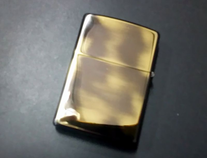 画像: zippo 馬 金ムラ 2015年製造